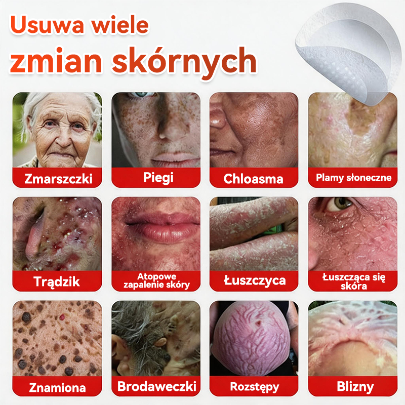 🔥🔥  GFOUK® Plastry do usuwania brodawek i znamion z mikronakłuciami roślinnymi
