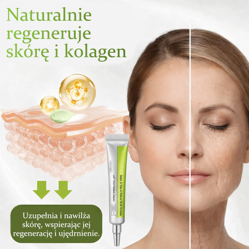 👏🌿Dumnie opracowane i zatwierdzone przez polskie instytucje💫Tiworld® Zaawansowany krem liftingująco-odnawiający z peptydami o działaniu podobnym do botoksu + retinolem Vita-A – tylko dziś 70% zniżki